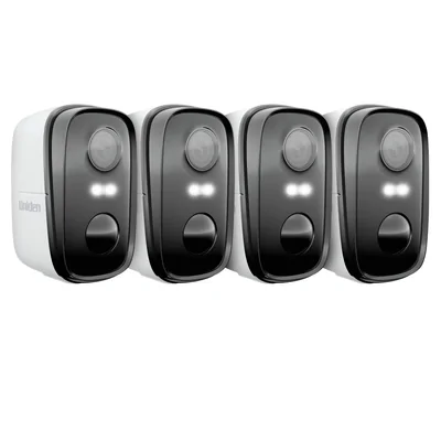 Uniden App Cam SOLO X2K-4 Pack - Complete Set