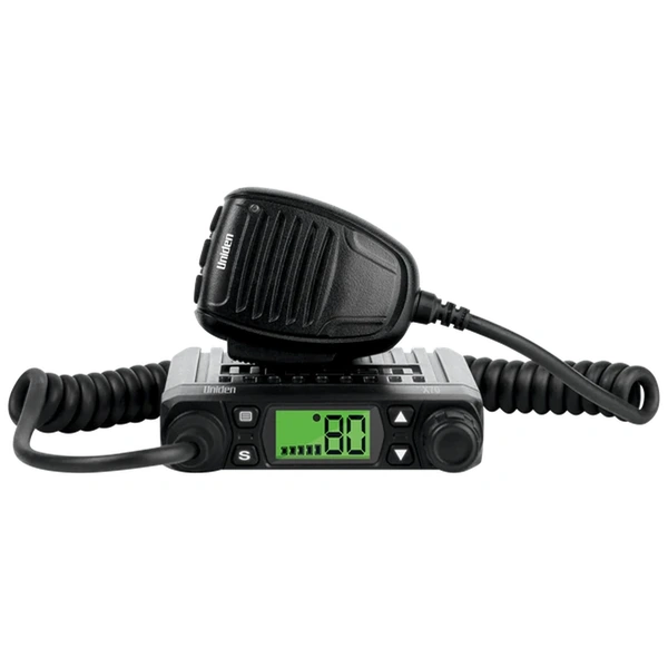 Uniden X70 Compact UHF CB Mobile Rugged 5W In-Car Radio with Flip LCD Display