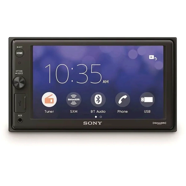 Sony XAV-AX1000 6.2 Inch Apple CarPlay Media Receiver with Touchscreen and 4x55W Amp