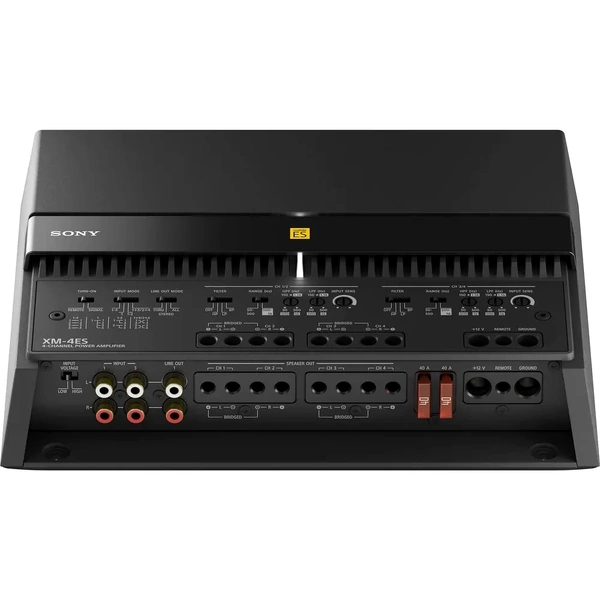 Sony XM-4ES Mobile ES 4 Channel Car Amplifier with 100W RMS per Channel and Signal Summing
