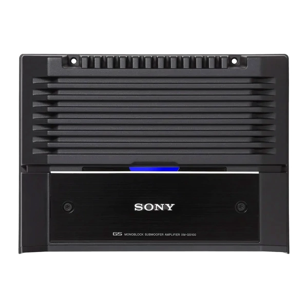 Sony XM-GS100 Class D Mono Car Amplifier with 330W Max Power and Distortion Suppression