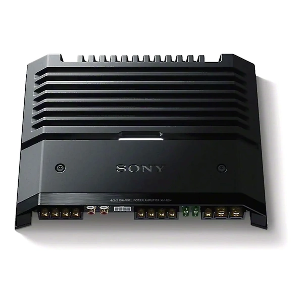 Sony XM-GS4 4 Channel Car Stereo Amplifier with High Resolution Audio and Wide Frequency Response