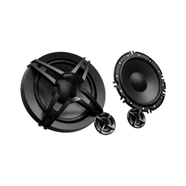 Sony XS-FB1621C 6.5 Inch 2 Way Component Speakers with EXTRA BASS Woofer and PEI Dome Tweeter
