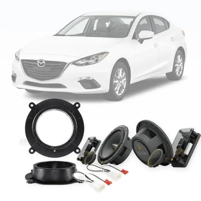 Mazda 3 Axela BM Sony 6.5-Inch Front Speaker Upgrade Bundle 2013-2016