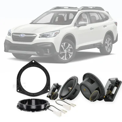 Subaru Outback Sony 6.5-Inch Front Speaker Upgrade Bundle 2015-2020
