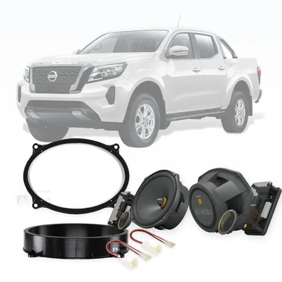 Nissan Navara D23 Sony 6x9-Inch Front Speaker Upgrade Bundle 2019-Onwards
