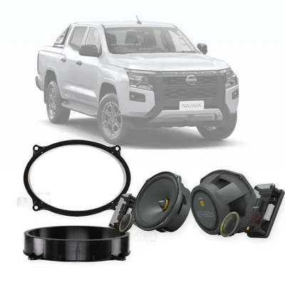 Nissan Navara D27 Sony 6x9-Inch Front Speaker Upgrade Bundle 2025-Onwards