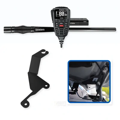 Great Wall Ute (Cannon) Uniden XTRAK 80 5W UHF CB Radio & Antenna Essential Install Bundle 2020-Onwards