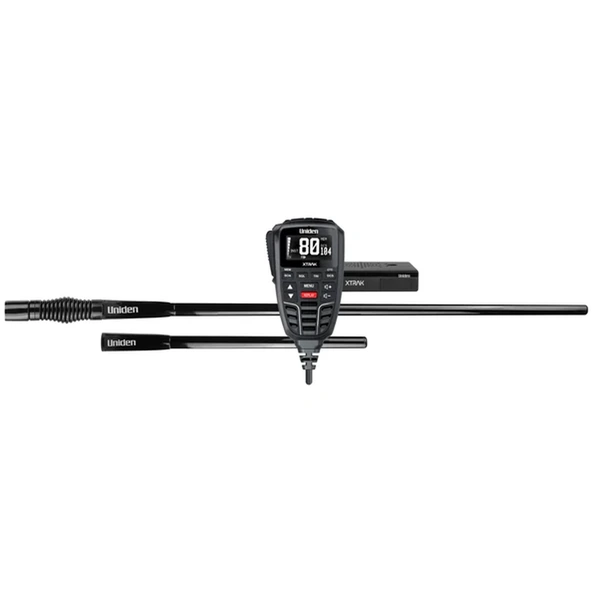 Uniden XTRAK 80 Territory Pack Smart UHF Radio with ATX970 Twin Heavy-Duty Antenna