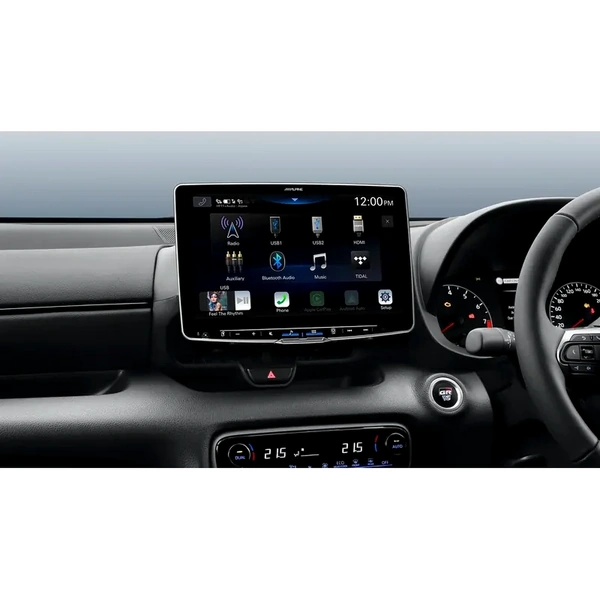 Alpine YARIS-GR20-F511A Apple CarPlay Android Auto Head Unit Vehicle Solution for Toyota GR Yaris