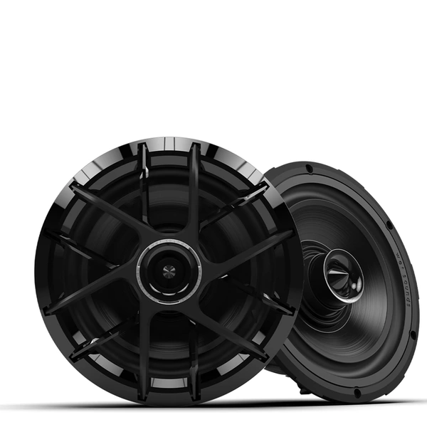 Wet Sounds ZERO 8 XZ-B | Zero Series 8-inch High-Output Component Style Coaxial Speakers - Black