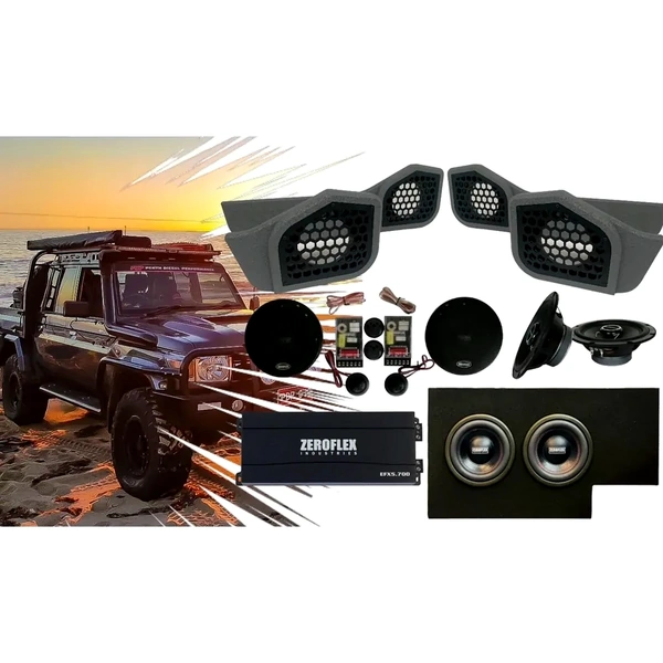 Zeroflex Ultimate Pack fits 79 Series LandCruiser Dual Cab & 76 Series